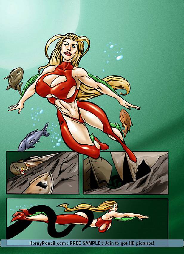 Anime Hentai Sex Underwater - Underwater tentacles adult comics. Anime content - 4 pics.