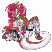 Watching delusion furry is good.