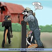 Cheating furry wives.