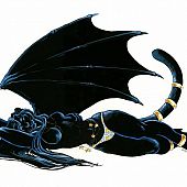 Cute gals take on furry anime pussy.