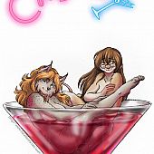 Set of furry women screwing.