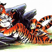 Sexy and steamy furry action.