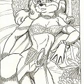 Naughty nude furry harlots in action.