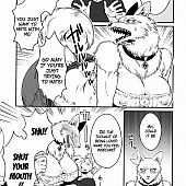 Honey with a huge furry dick.