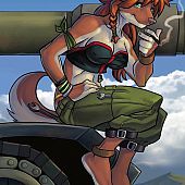 Wicked manga women as hawt furrys.