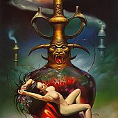 Demons and pleasing undressed girls.