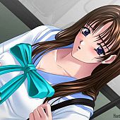 Hot anime playgirl acquires her white pants and brassiere down.